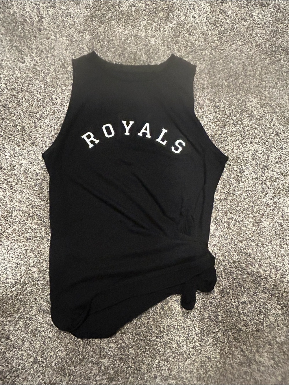 Royals Black Tank